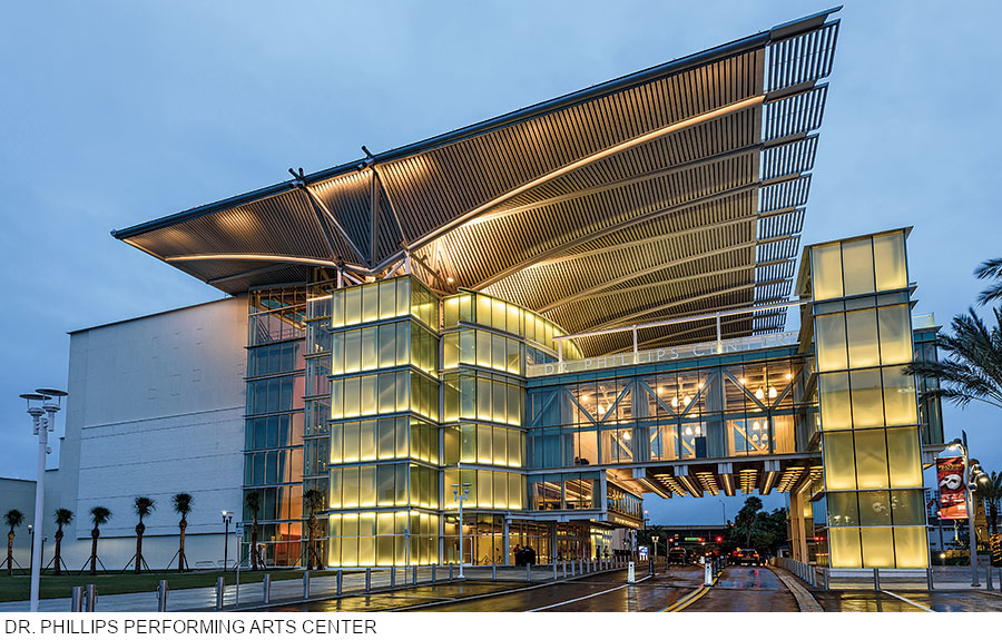 drawings - Dr Phillips Performing arts center